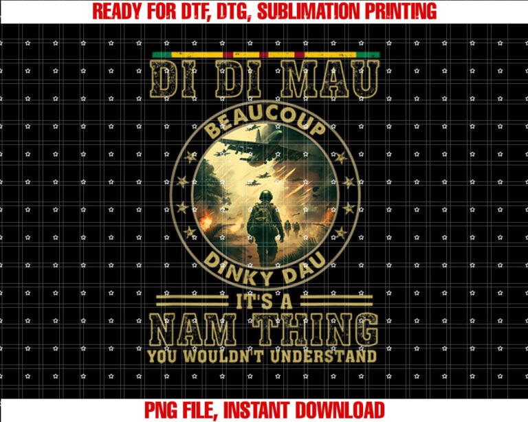 Vietnam Veteran Di Di Mau Vietnam War Memory Memorial Day T-shirt