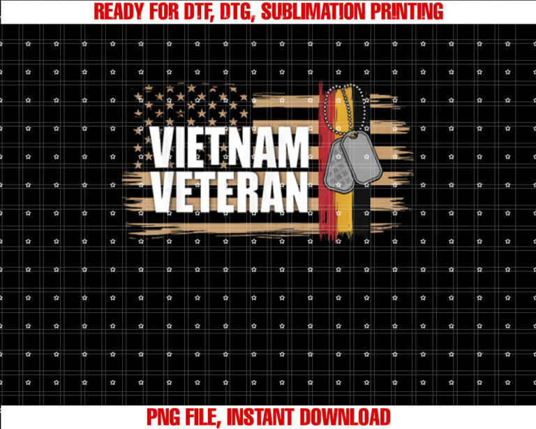 Vietnam Veteran Distressed Usa Flag Patriotic Gift T-shirt