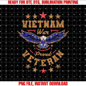 Vietnam War Proud Veteran Veterans Day T-shirt