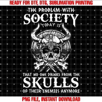 Viking Nordic Valhalla Odin Funny Society Problem Today T-shirt