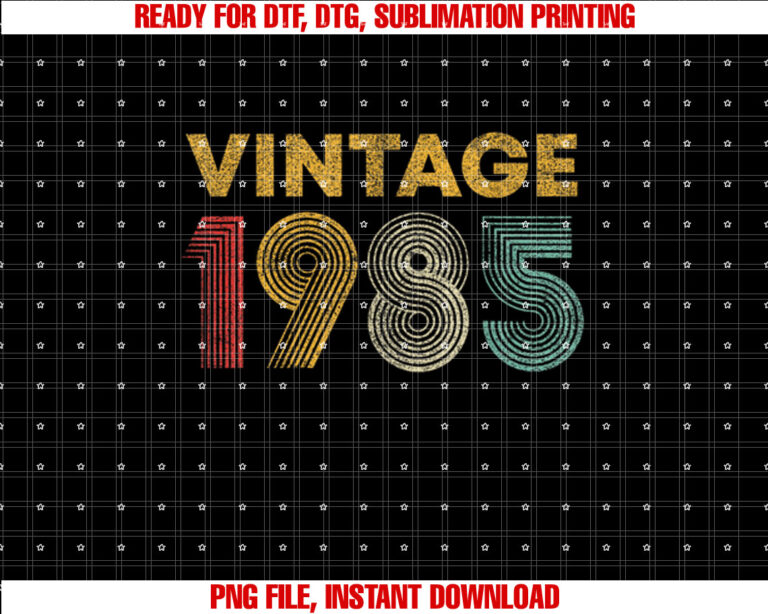 Vintage 1985 40th Birthday Gift Men Women 40 Years Old T-shirt