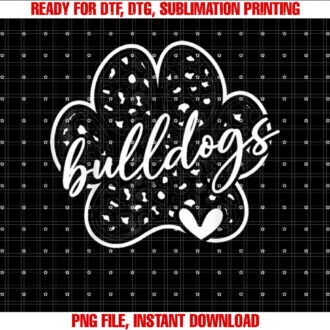 Vintage Bulldogs Team Pride School Spirit Back To School T-shirt