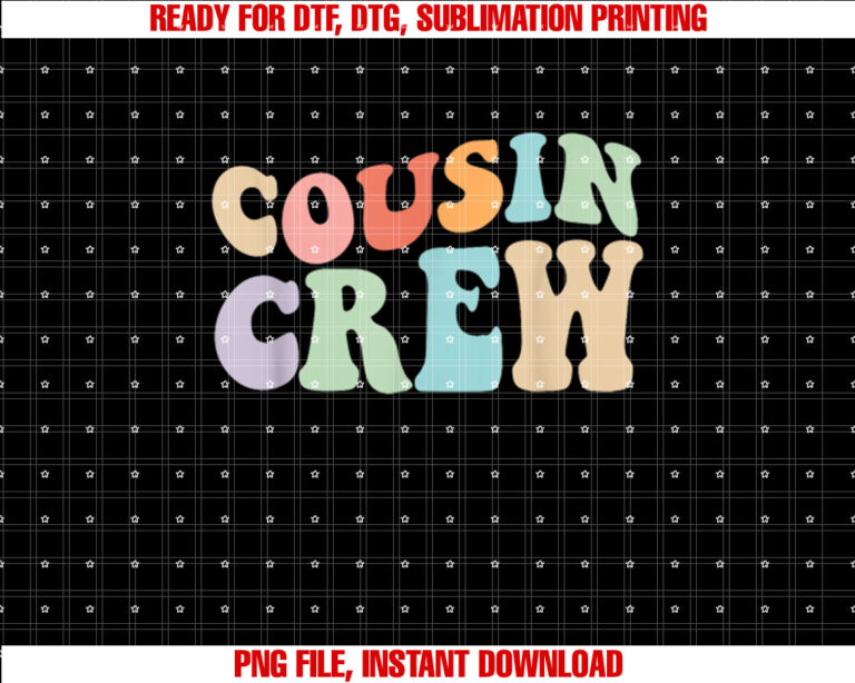 Vintage Cousin Crew Classic for Casual Trips Vacations T-shirt