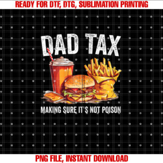 Vintage Dad Tax Funny Fathers Day Dad Tax For Men T-shirt