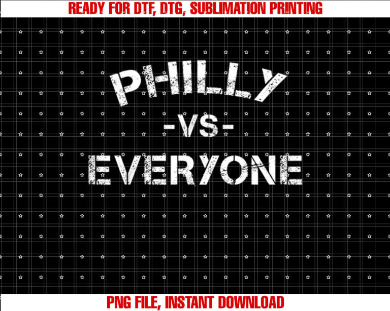 Vintage Distressed Philly vs Everyone Philadelphia slang T-shirt