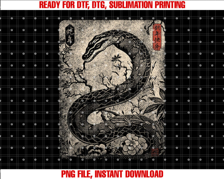 Year of the Snake 2025 Chinese New Year T-shirt