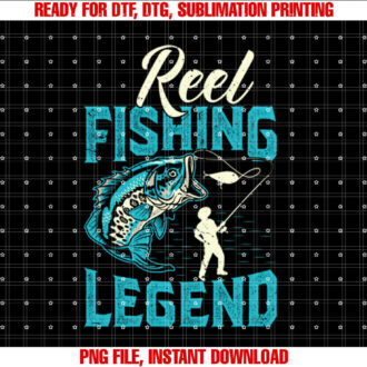 Vintage Freshwater Reel Fishing Legend Angler Fisherman T-shirt