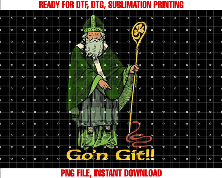 Vintage Gon git Happy St Patricks Day Funny St Patrick T-shirt