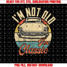 Vintage Im Not Old Im a Classic T-shirt