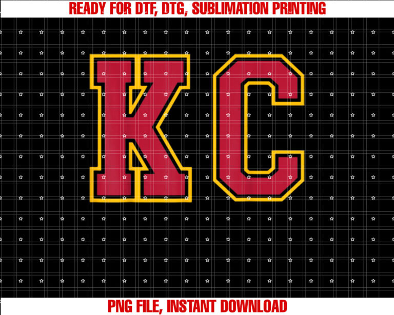 Vintage KC Retro Kansas City 2 Letter Outfit KC Kansas City T-shirt