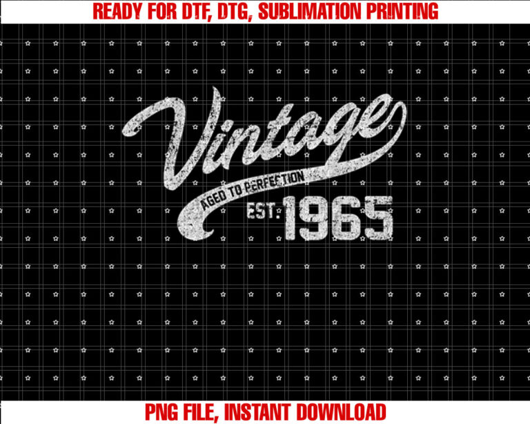 Vintage Made In 1965 53rd Birthday Gift T-shirt