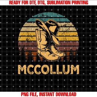 Vintage McCollum Personalized McCollum Birthday Family Pride T-shirt