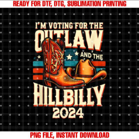 Vintage Outlaw Hillbilly 2025 Us Election Day Cowboy Shoes T-shirt