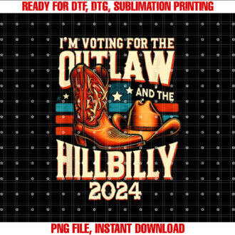 Vintage Outlaw Hillbilly 2025 US Election Day Cowboy Shoes T-shirt