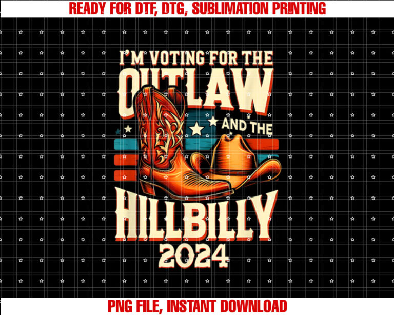 Vintage Outlaw Hillbilly 2025 US Election Day Cowboy Shoes T-shirt