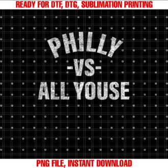 Vintage Philly vs All Youse Funny Philadelphia slang retro T-shirt