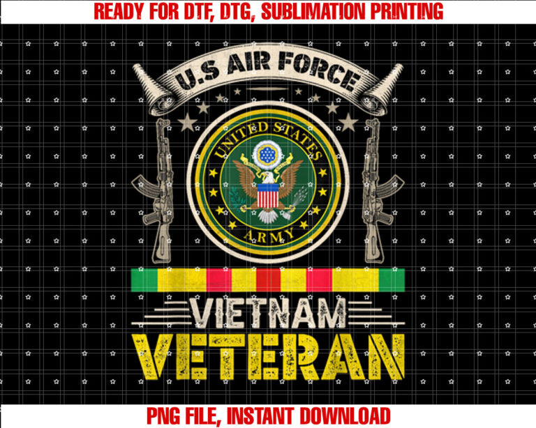 Vintage US Air Force Vietnam Veteran USA Flag Veterans Day T-shirt