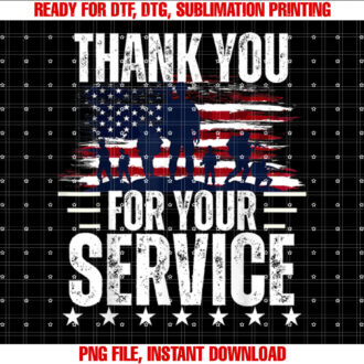 Vintage Veteran Thank You For Your Service Tee Veterans Day T-shirt