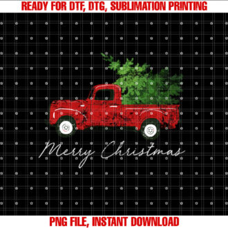Vintage Wagon Christmas Tree on Truck T-shirt