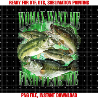 Vintage Women Want Me Fish Bass Fear Me Funny Lover Fishing T-shirt