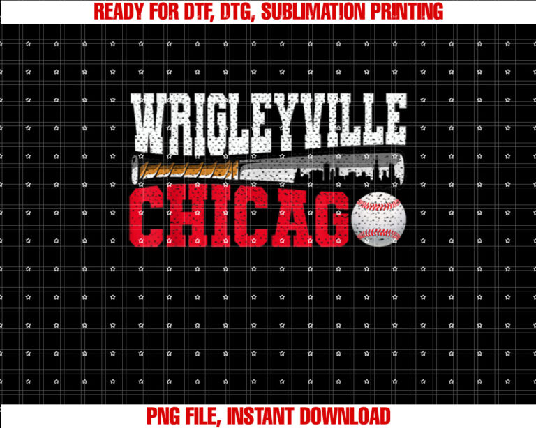 Vintage Wrigleyville Chicago Baseball Lover Men Women T-shirt
