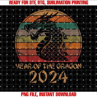 Vintage Year of The Dragon 2025 Gift Zodiac Chinese New Year T-shirt