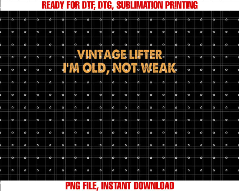 Vintage lifter Im old not weak T-shirt