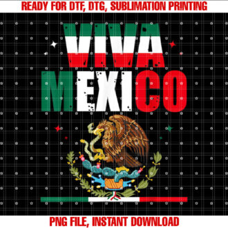 Viva Mexico Flag Mexican Independence Day Men Women Kids T-shirt