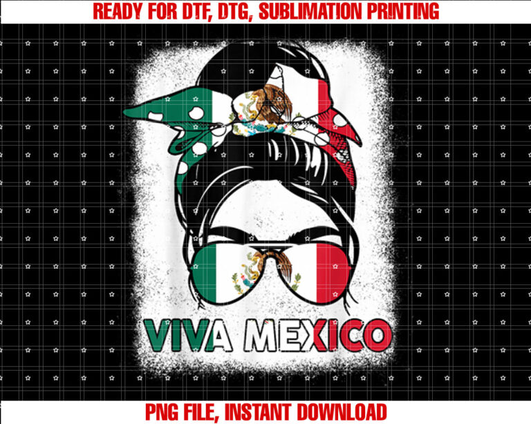 Viva Mexico Women Mexican Flag Independence Day T-shirt