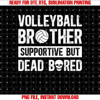 Volleyball Brother Supportive Brother Of A Volleyball Player T-shirt