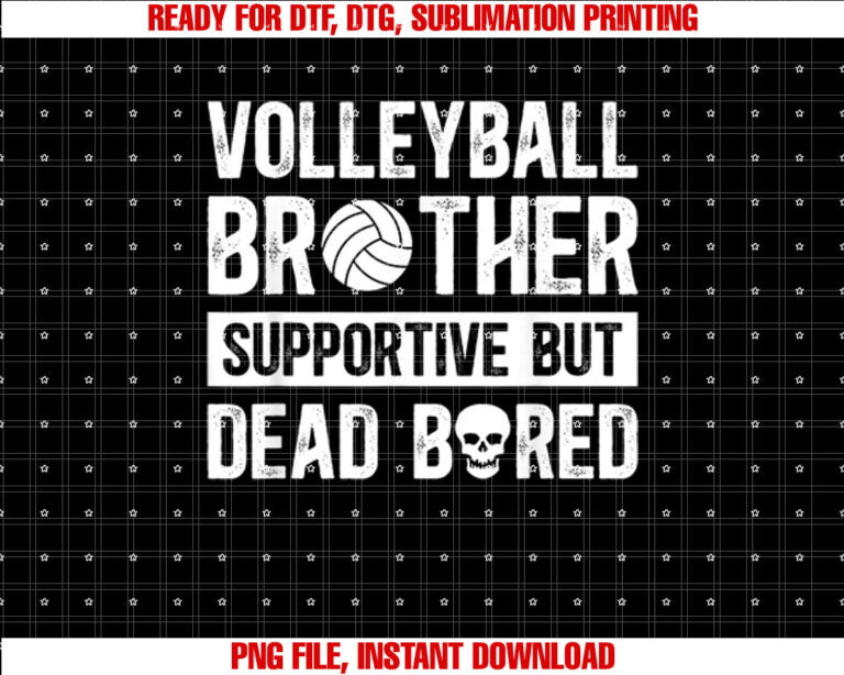 Volleyball Brother Supportive Brother Of A Volleyball Player T-shirt