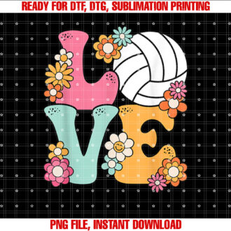 Volleyball Love Cute Volleyball Lover Women Teens Girls T-shirt