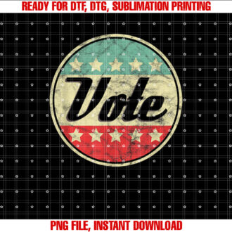 Vote 2025 Midterm Election Gift Idea Voter Rights Graphic T-shirt