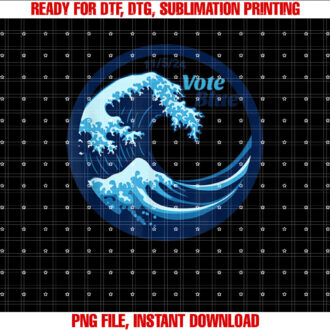 Vote Blue Wave Democrats Kamala Harris Election Day 11524 T-shirt