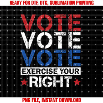 Vote Exercise Your Right Voting Election T-shirt