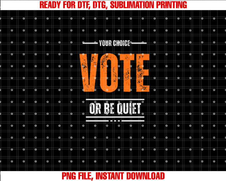 Vote or Be Quiet Election Day T-shirt