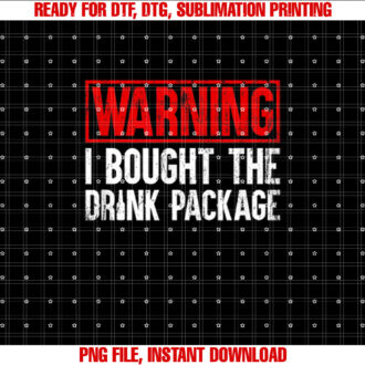 WARNING I bought the Drink Package Funny Cruise Men T-shirt