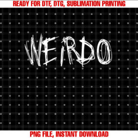 Weirdo Punk Emo Funny Goth Heavy Metal Gift T-shirt
