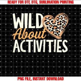 Wild About Activities Leopard for Activity Enthusiasts T-shirt