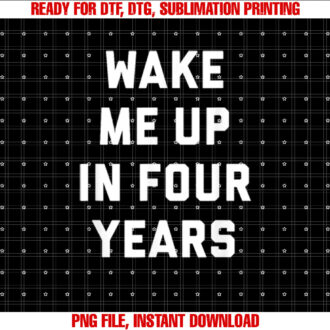 Wake Me Up In Four Years Election Mourning T-shirt