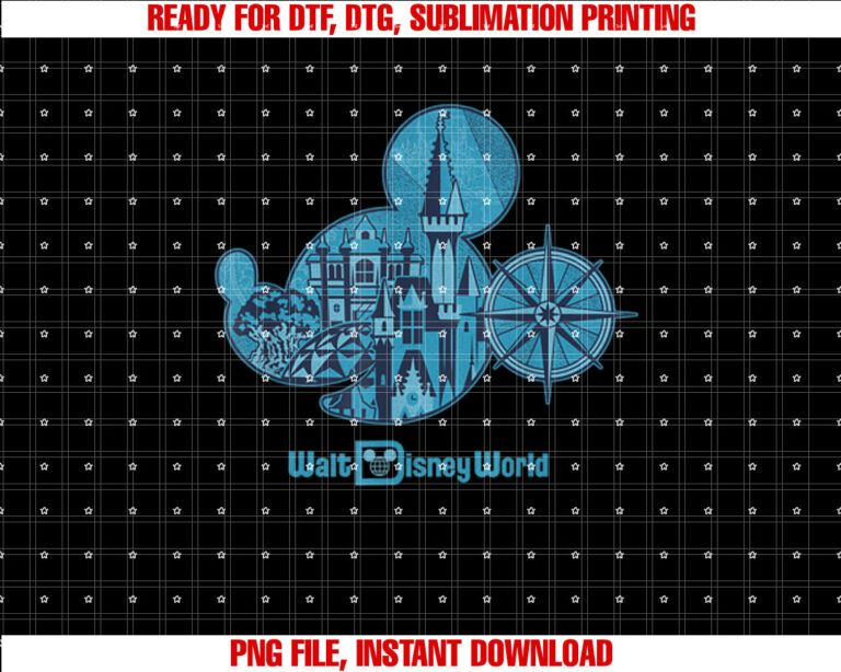 Walt Disney World 50th Anniversary Mickey Head T-shirt