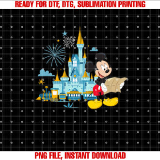 Walt Disney World 50th Anniversary Mickey Magic Castle T-shirt