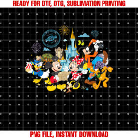Walt Disney World 50th Anniversary Mickey and Friends T-shirt