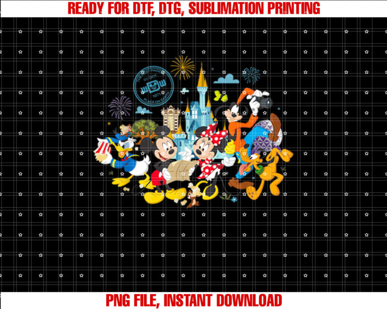 Walt Disney World 50th Anniversary Mickey and Friends T-shirt