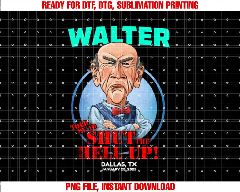 Walter Dallas TX 2025 T-shirt