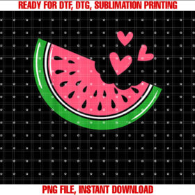 Watermelon Slice Melon Summer Vacation Season Fruit Lovers T-shirt