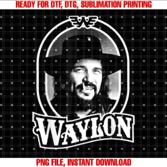 Waylon Jennings Official Merchandise Waylon T-shirt