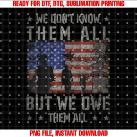 We Dont Know Them All but We Owe Them All Veterans Day T-shirt