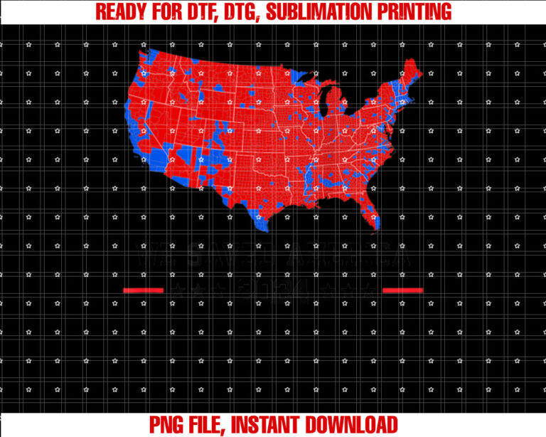 We Saved America Presidential Election Map 2025 on back T-shirt