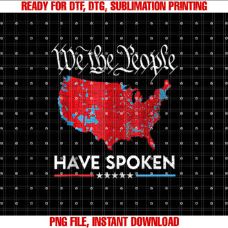 We The People Have Spoken Trump 2025 Election Map T-shirt